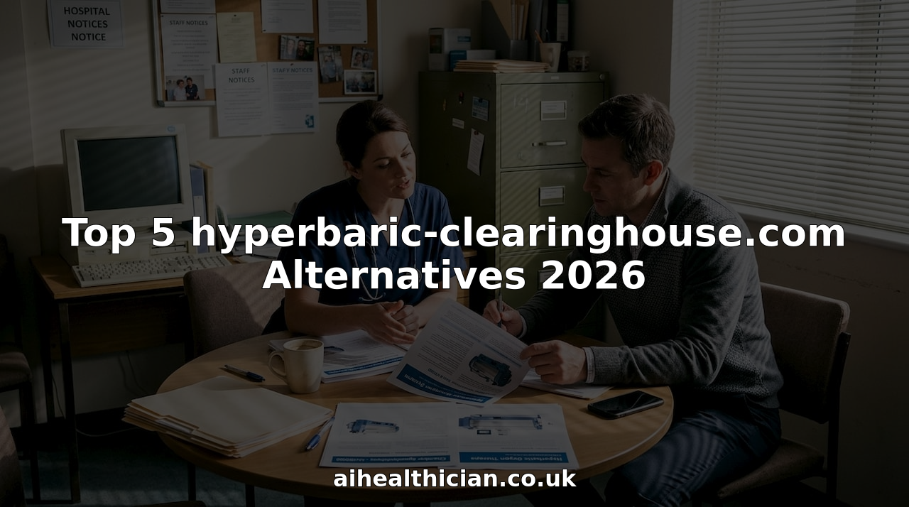 Medical team reviewing hyperbaric chamber alternatives
