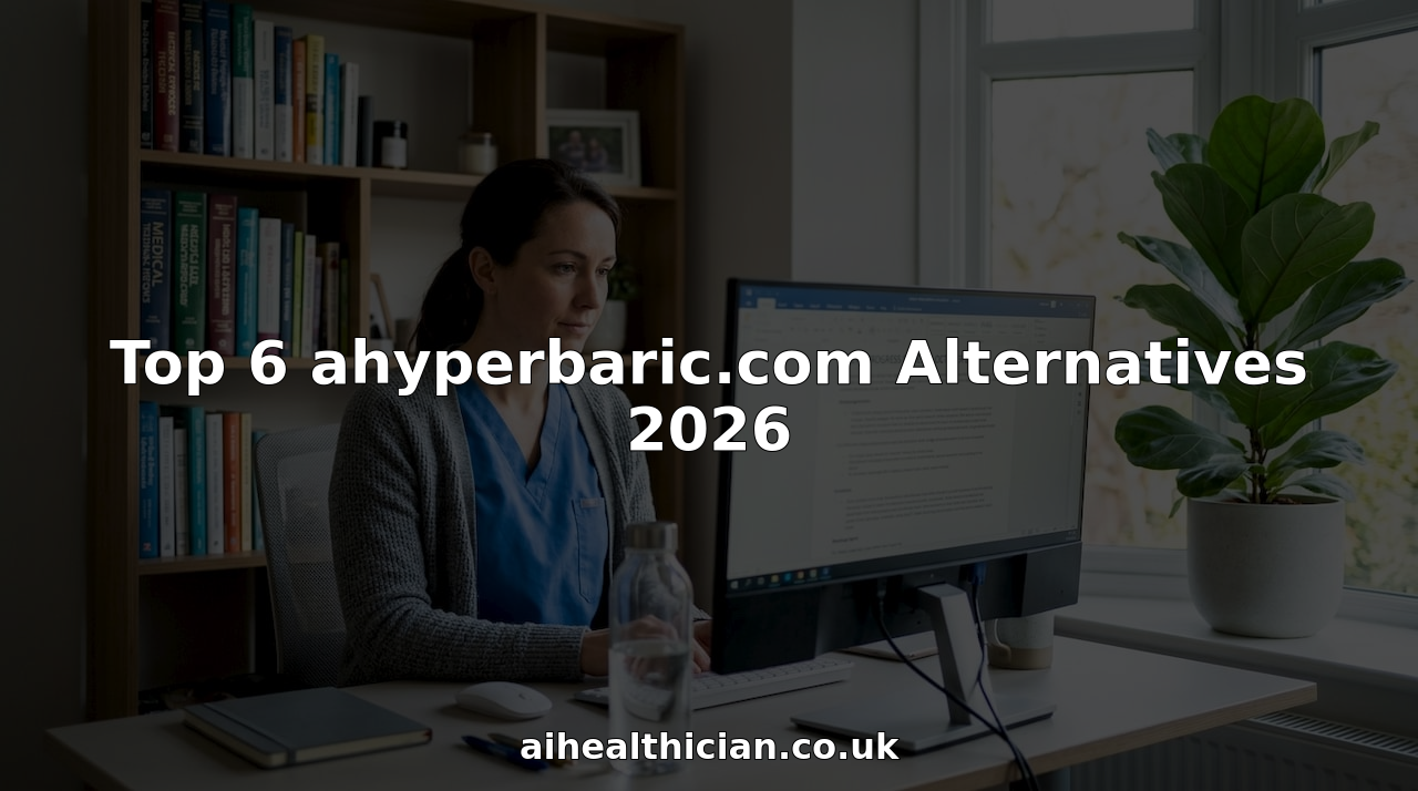 Health consultant at desk with computer in bright office